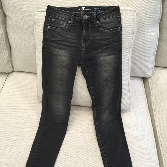 7 For All Mankind Jeans Girls Size 10 - Picture 2 of 6